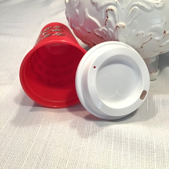 Starbucks Holiday Reusable Discount Cup Red Hot - Picture 4 of 6